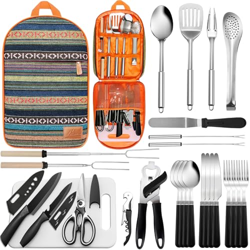 27-Piece Portable Camping Utensil Set Review