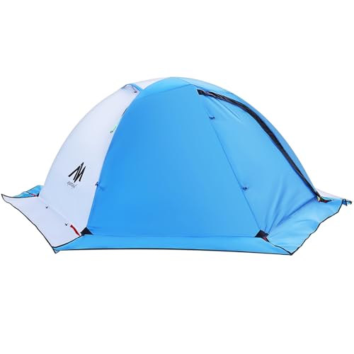 AYAMAYA 4 Season Backpacking Tent 2 Person Camping Tent Ultralight Waterproof All Weather Double Layer Two Doors Easy Setup 1 2 People Man Tents for Backpacker Outdoor Hiking Survival