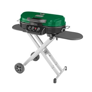 Coleman RoadTrip 285 Portable Stand-Up Propane Grill, Gas Grill with 3 Adjustable Burners & Instastart Push-Button Ignition; Great for Camping, Tailgating, BBQ, Parties, Backyard, Patio & More