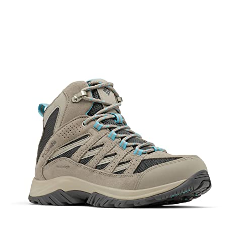 Columbia womens Crestwood Mid Waterproof Boot Hiking Shoe, New Olive, 8 US