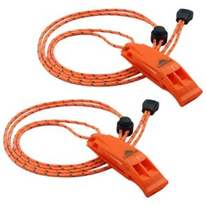 Emergency Whistles 2-Pack vs. Noopel Lifeguard Whistle