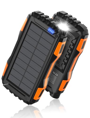How long does it take to charge a device with a solar-powered charger?
