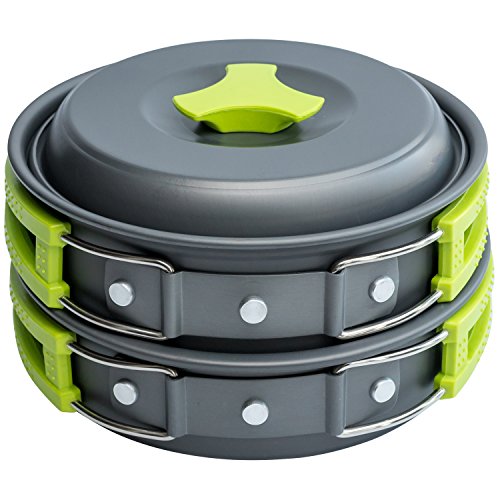 MalloMe Camping Cookware Mess Kit: Ultimate Outdoor Cooking Solution