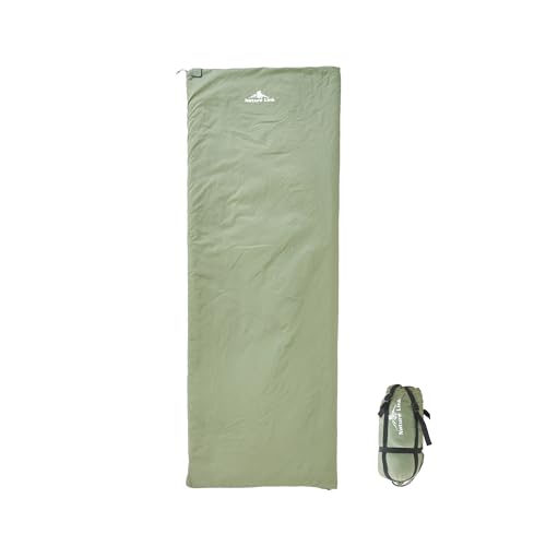 Nature Link Ultralight Backpacking Sleeping Bag 1.7lbs, Warm Weather Sleeping Bag 50℉-63℉, Nylon Shell and Lining, Waterproof, Compact, Lightweight Sleeping Bag for Backpacking Camping Hiking