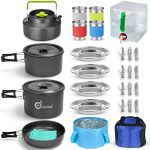 Odoland 29pcs Lightweight Camping Cookware Set Review