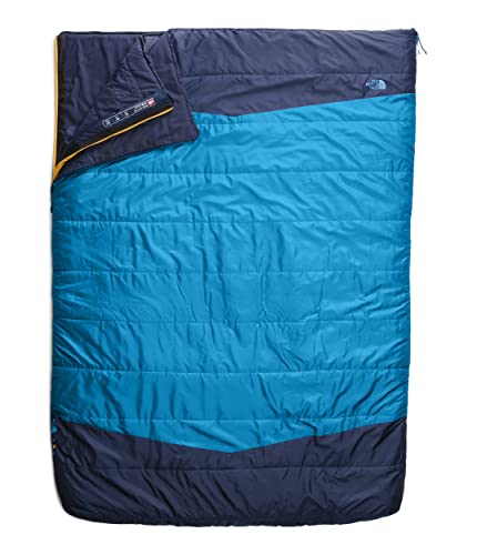 THE NORTH FACE Dolomite One 3-in-1 Double Sleeping Bag Sz Regular Blue/Yellow