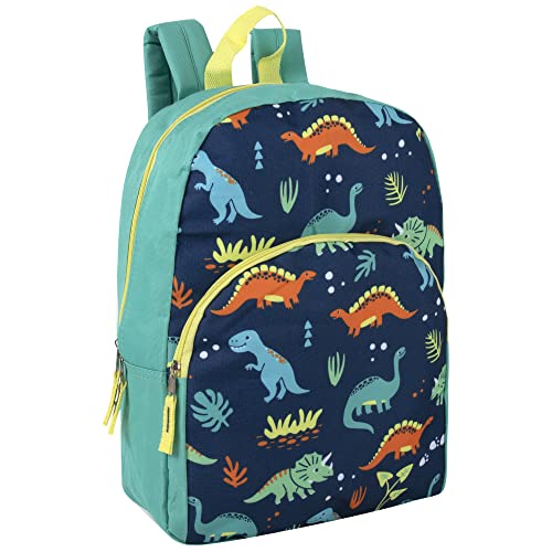 Trail maker 15 Inch Kids Backpacks for Preschool, Kindergarten, Elementary School Boys and Girls with Padded Straps