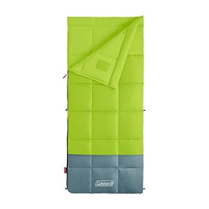 Coleman Kompact Sleeping Bag, Indoor/Outdoor Lightweight Sleeping Bag for Adults, 20°F/30°F/40°F Options for Camping, Hiking, Backpacking with Included Compression Sack; Big & Tall