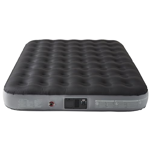 Coleman River Gorge: 9.5" Queen Airbed - Built-in 4D Battery Air Pump, Inflatable Mattress, Puncture Guard, Durable Design, Outdoor & Indoor Use