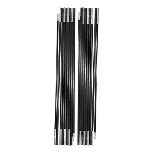 Fiberglass Tent Poles 4.9M, 2 Pieces of Lightweight Tent Rod, Universal Tarp Poles for Awnings, Tent Poles, Replacement Poles for Camping Hiking Accessories