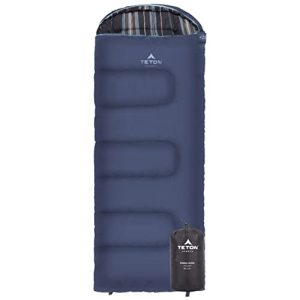 TETON Junior, 20 Degree Sleeping Bag. Finally, Sleeping Bag for Boys, Girls, all Kids, Warm and Comfortable; For all camping weather and built to last