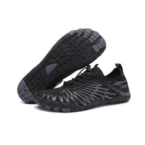 Hike Barefoot Shoes for Women Men, Pro Barefoot Shoes with Wide Toe Box, Healthy & Non-Slip Breathable Barefoot Water Shoes Beach Pool Aqua Swim Surf Hiking Walking Shoes