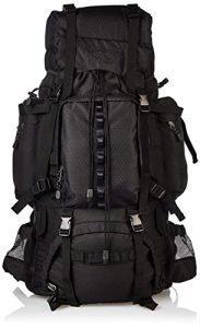Amazon Basics Internal Frame Backpack, 75 Liters, Black