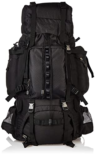 Amazon Basics Internal Frame Backpack, 75 Liters, Black