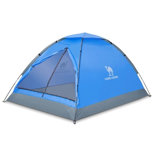 CAMEL CROWN Tents for Camping 2/3/4/5 Person Camping Dome Tent, Waterproof,Spacious, Lightweight Portable Backpacking Tent for Outdoor Camping/Hiking