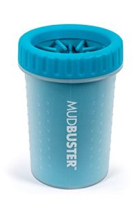 Dexas MudBuster Portable Dog Paw Cleaner, Medium, Blue - Premium Quality Pet Supplies and Accessories