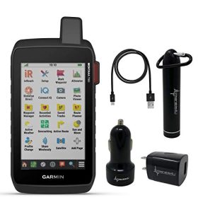 Wearable4U - Garmin Montana 750i Rugged GPS Touchscreen Navigator with inReach Technology and 8 Megapixel Camera with Included Ultimate Power Pack Bundle